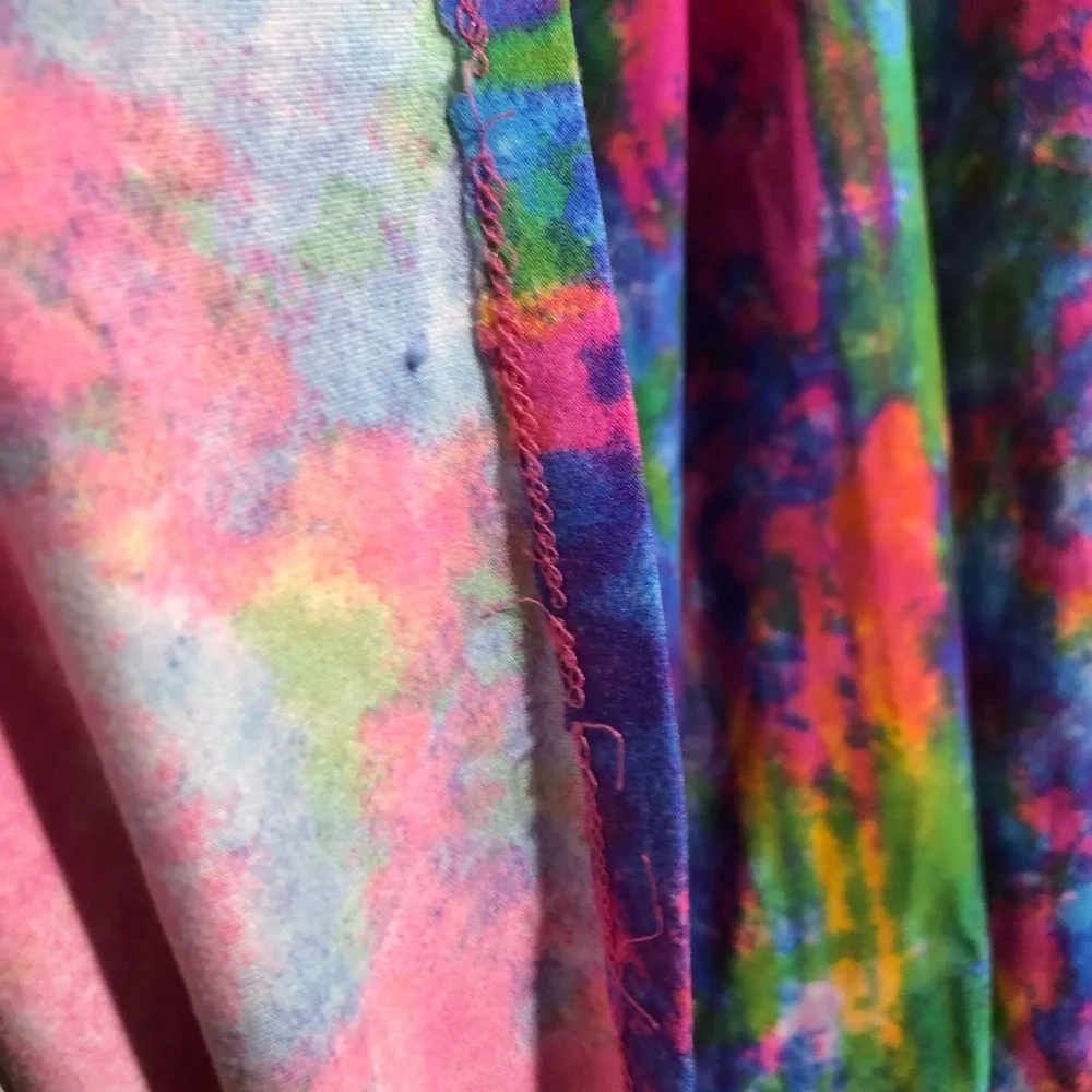 Women’s Multi Colored Maxi Dress, Size Large - Picture 9 of 10